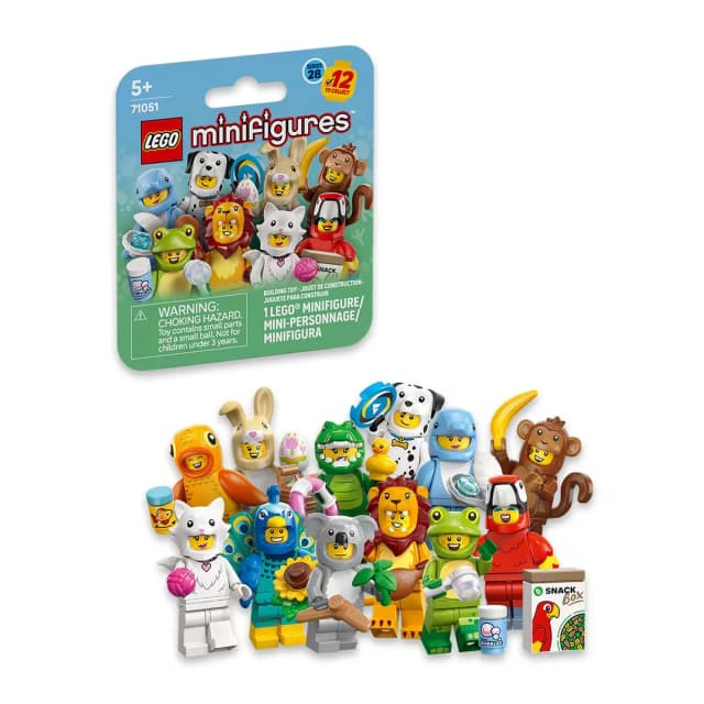 Minifiguras de Animais Lego 71051 28ª Edição