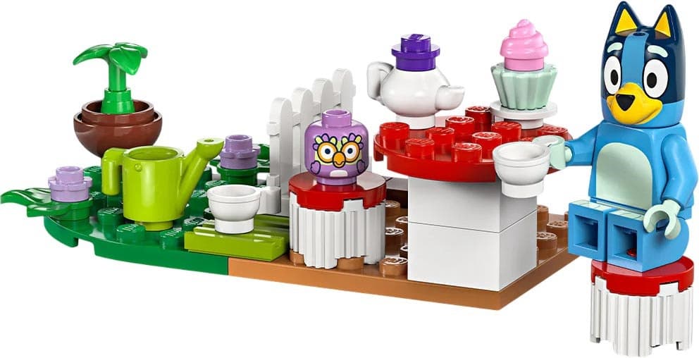 Brinquedo Lego Bluey Tea Party 30687 (33 Peças)