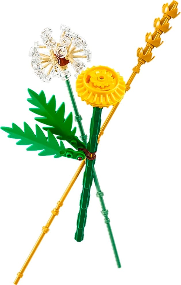 Blocos de Montar Lego Botanicals Field Flowers 30701 (77 Peças)
