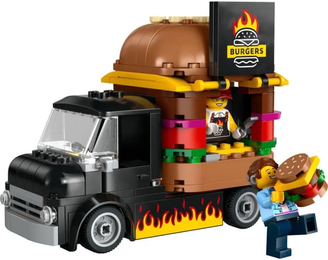 Caminhão de Hambúrguer Lego City 60404 (194 Peças)