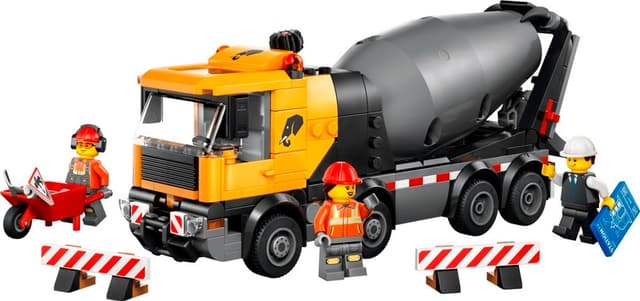 Betoneira Lego City 60478 (371 Peças)