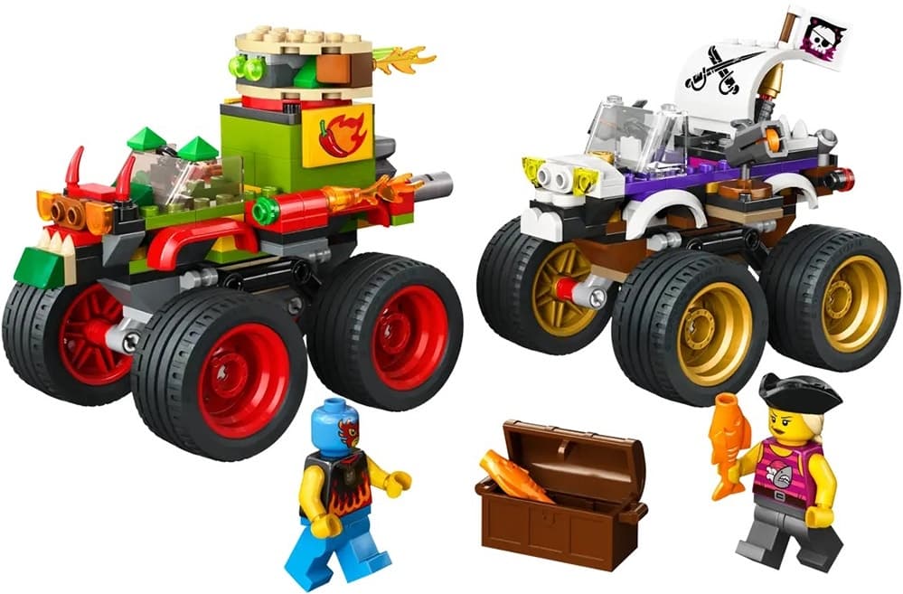 Blocos de Montar Lego City Monster Truck Race 60397 301 Peças