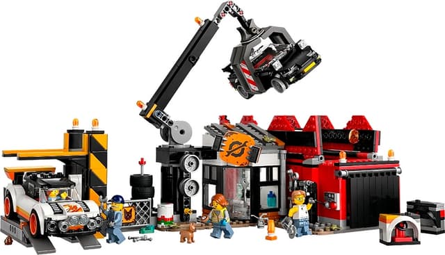 Blocos de Montar Lego City Scrapyard 60472 (871 Peças)