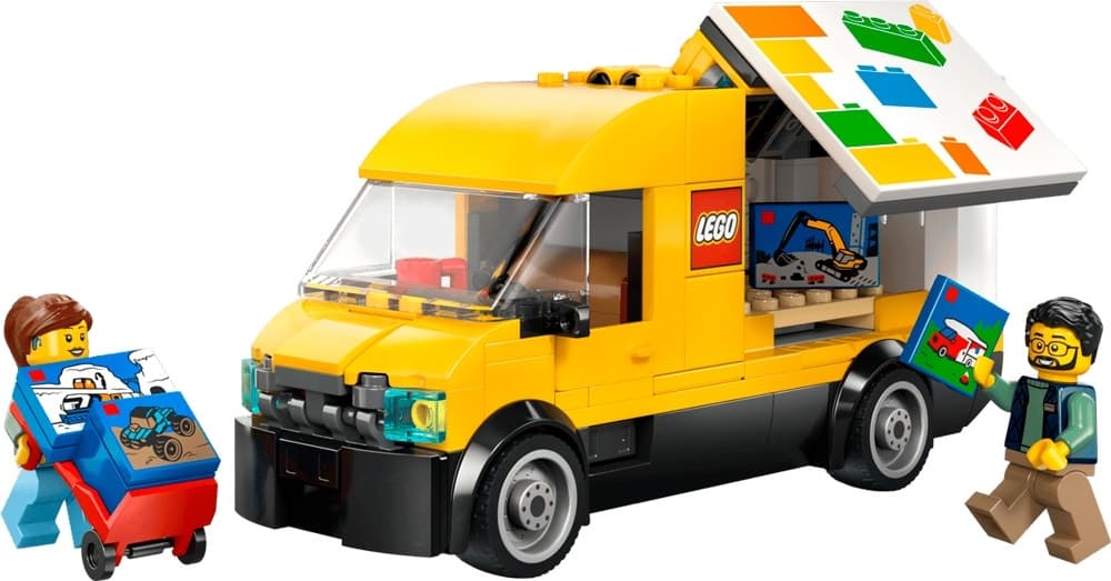 Blocos de Montar Lego City The Lego Van 60500 (276 Peças)