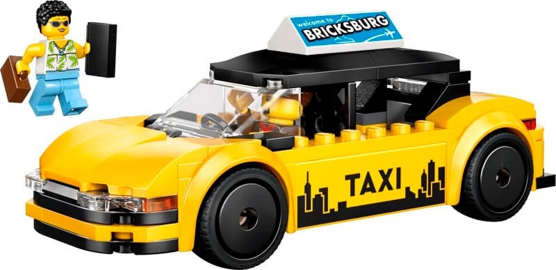 Blocos de Montar Lego City Yellow Taxi 60487 (122 Pçs)