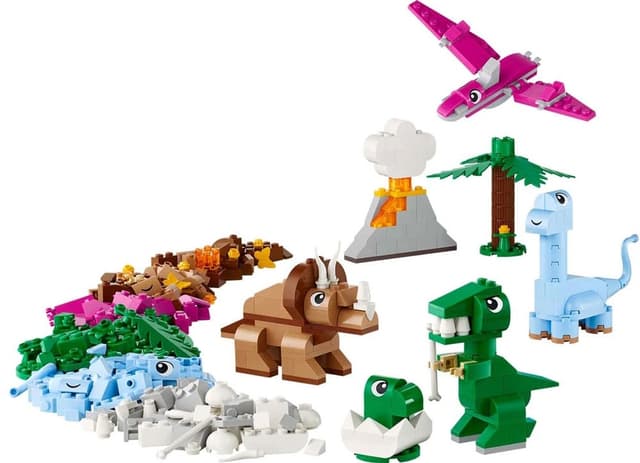 Blocos de Montar Lego Classic Dinossauros Criativos - 11041 (450 Peças)