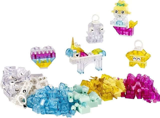 Blocos de Montar Lego Classic Magical Transparent Box - 11040 (340 Peças)