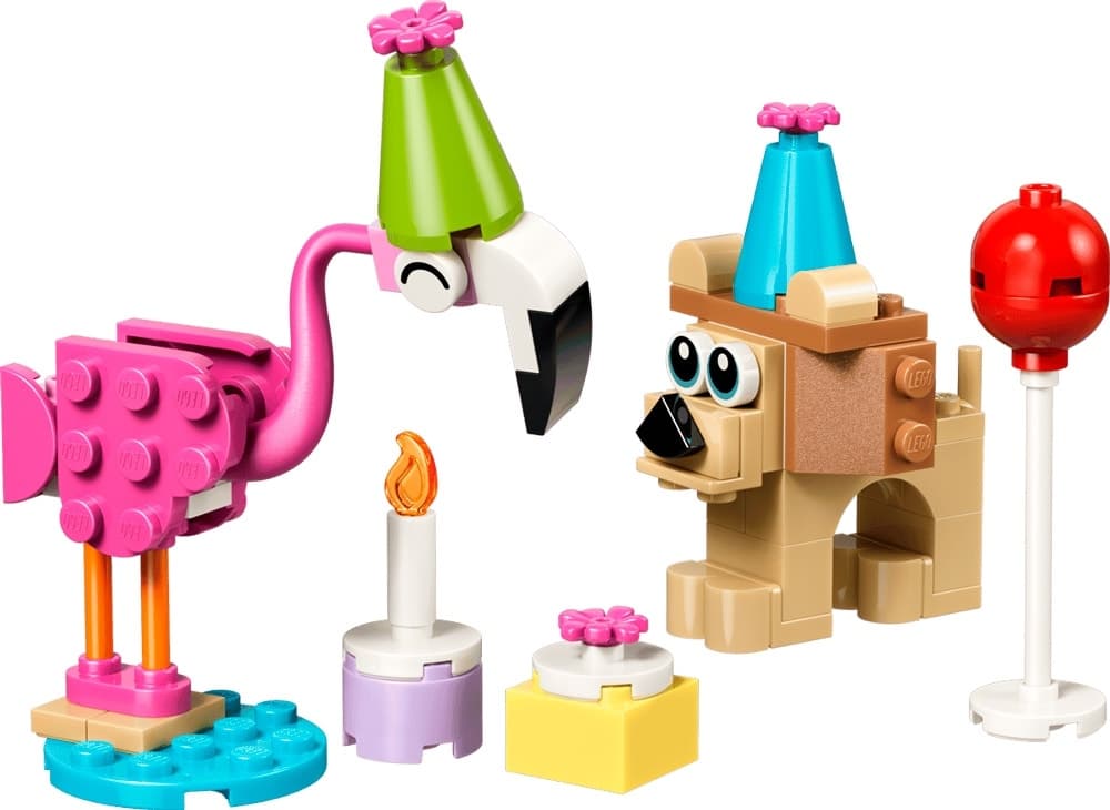 Blocos de Montar Lego Creator Cute Animal Birthday Party 30715 (64 Peças)