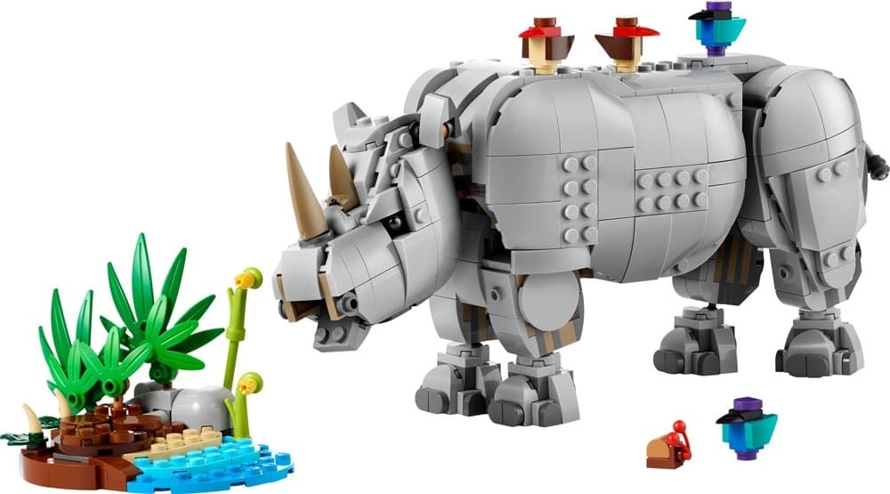 Blocos de Montar Lego Creator Majestic Rhino 31171 (780 Peças)