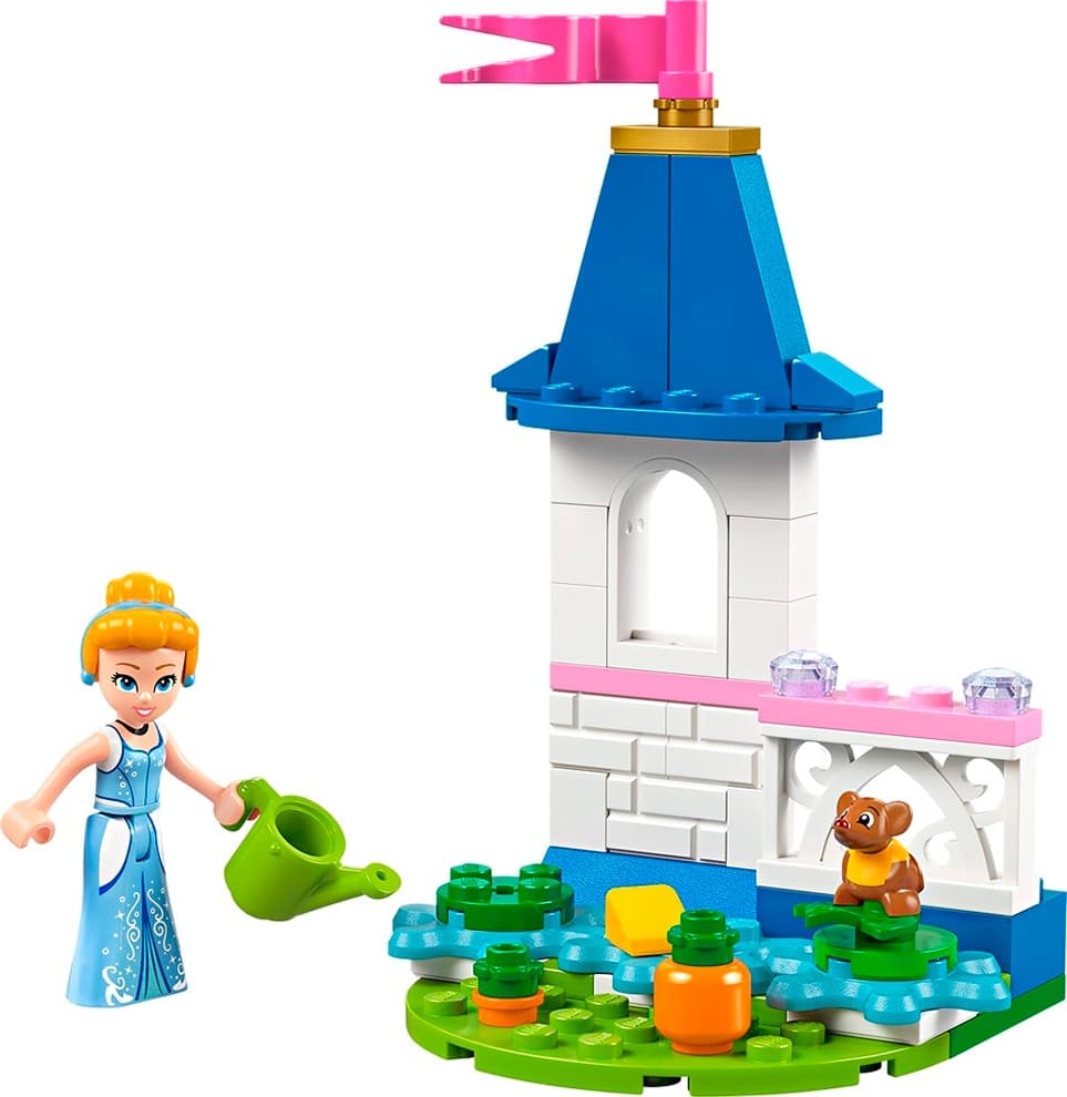 Blocos de Montar Lego Disney Cinderella's Mini Garden Castle - 30695 (52 Peças)