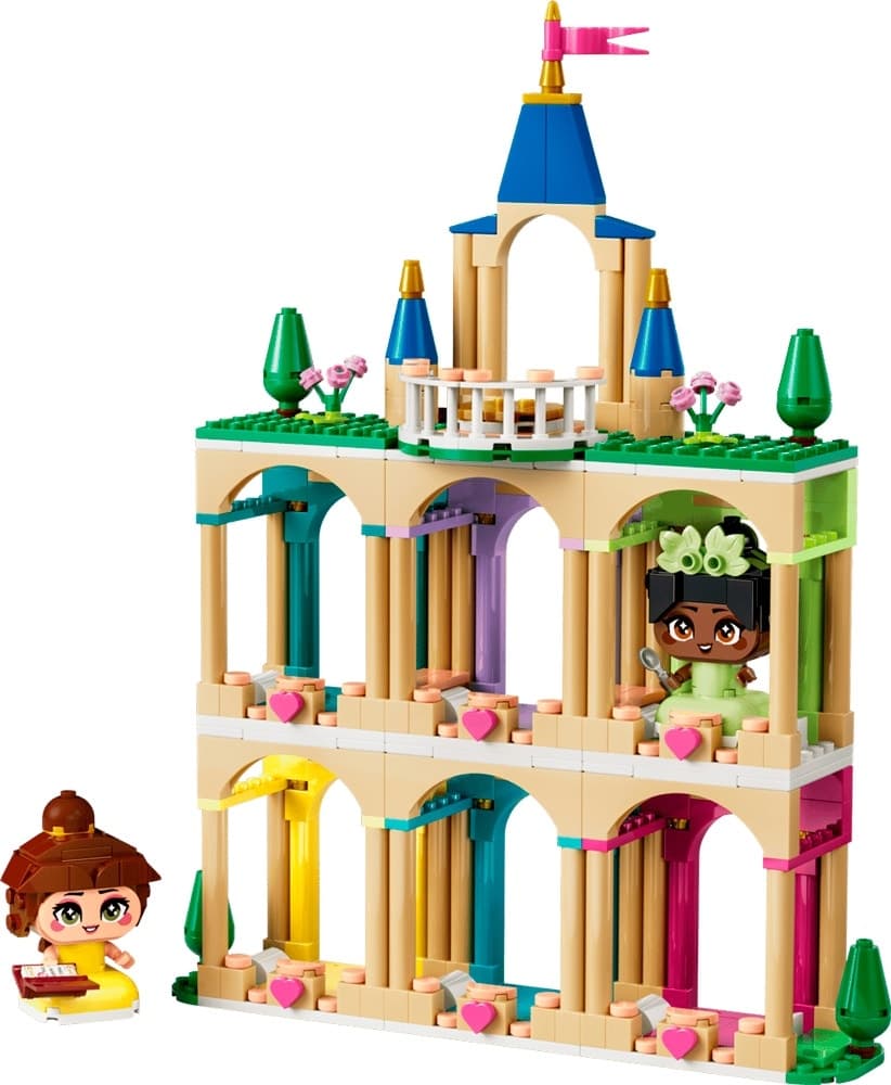 Blocos de Montar Lego Disney Mini Belle & Tiana With Castle - 43291 (358 Peças)