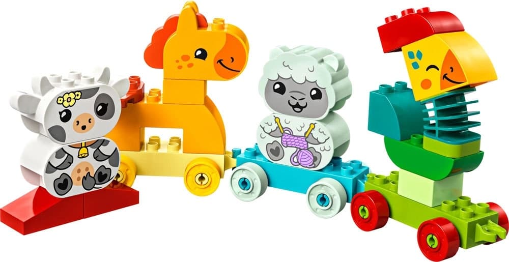 Blocos de Montar Lego Duplo Animal Train 10412 (19 Peças)