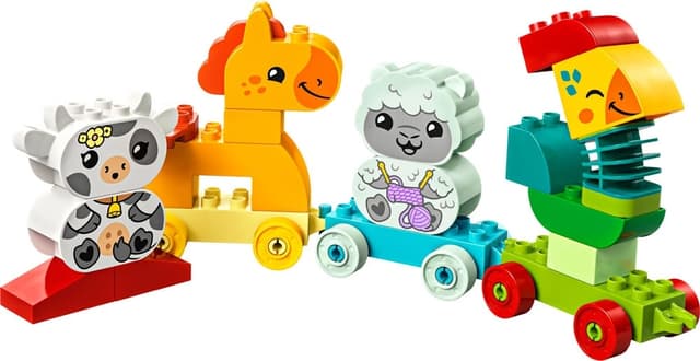 Blocos de Montar Lego Duplo Animal Train 10412 (19 Peças)