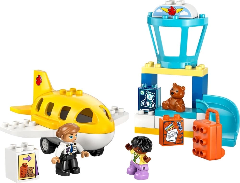 Blocos de Montar Lego Duplo First Time At The Airport 10443 (23 Peças)