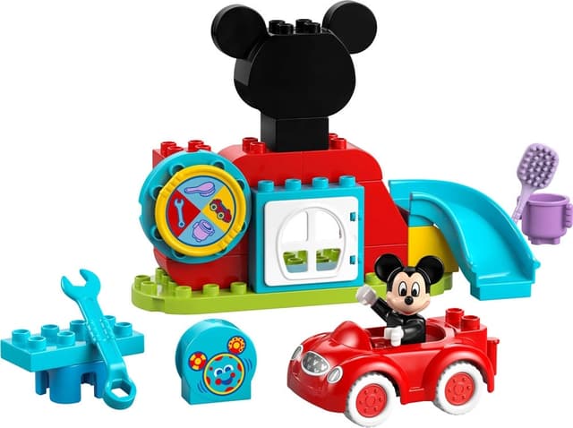 Blocos de Montar Lego Duplo Mickey Mouse Clubhouse & Car 10454 (27 Peças)