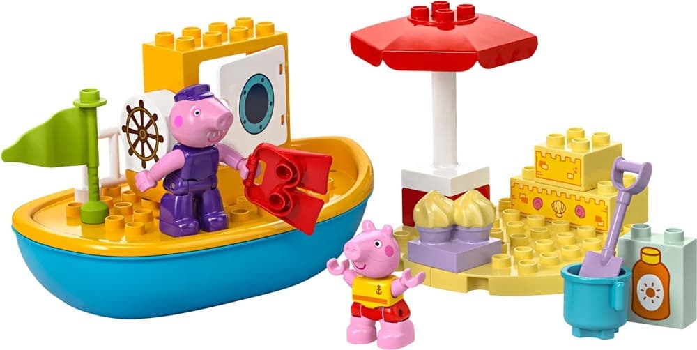 Blocos de Montar Lego Duplo Peppa Pig Boat Trip - 10432 (23 Peças)