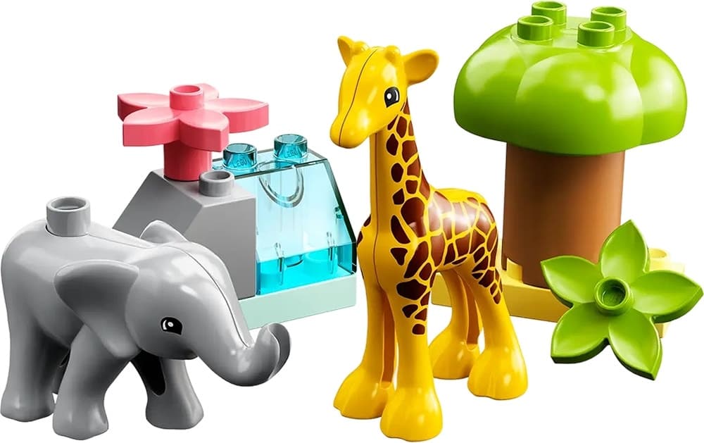 Blocos de Montar Lego Duplo Animais Selvagens da África - 10971 (10 Peças)
