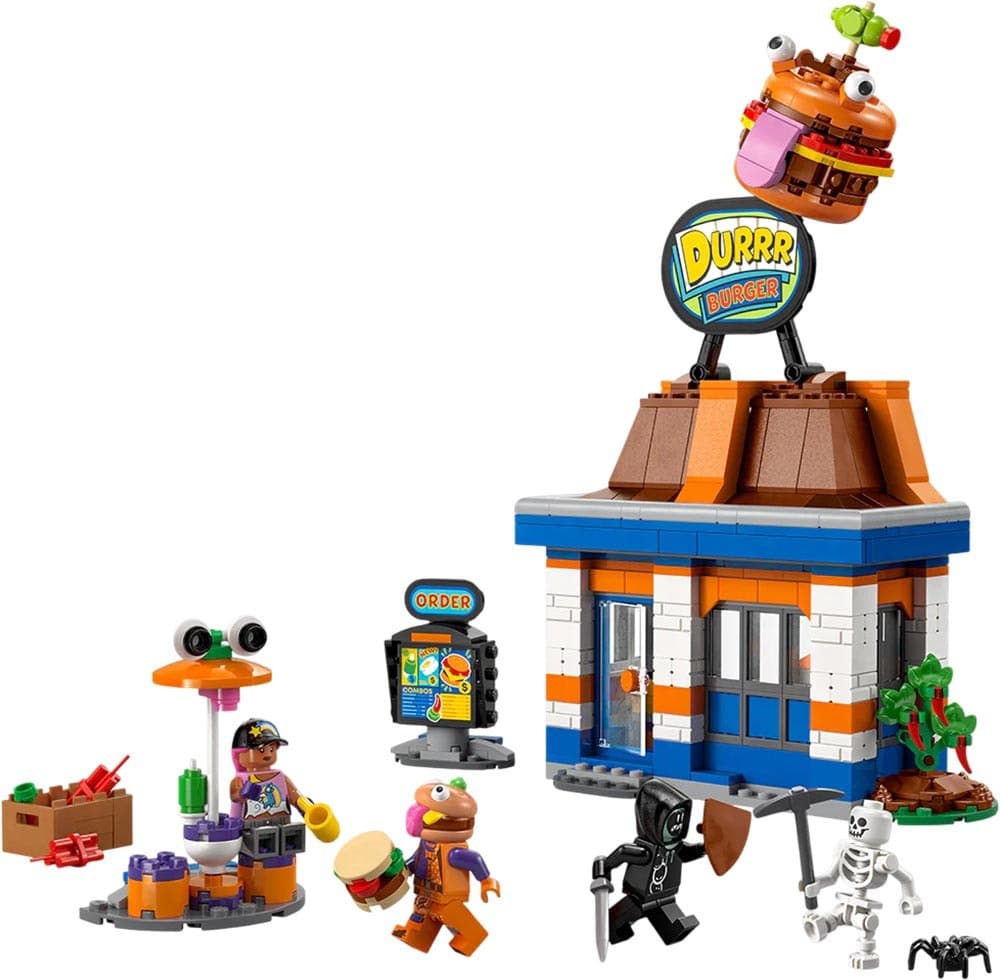 Blocos de Montar Lego Fortnite Durrr Burger Restaurant - 77076 (546 Peças)