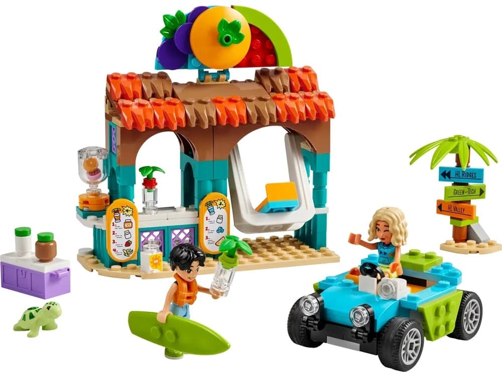 Blocos de Montar Lego Friends Beach Smoothie Stand 42625 (213 Peças)