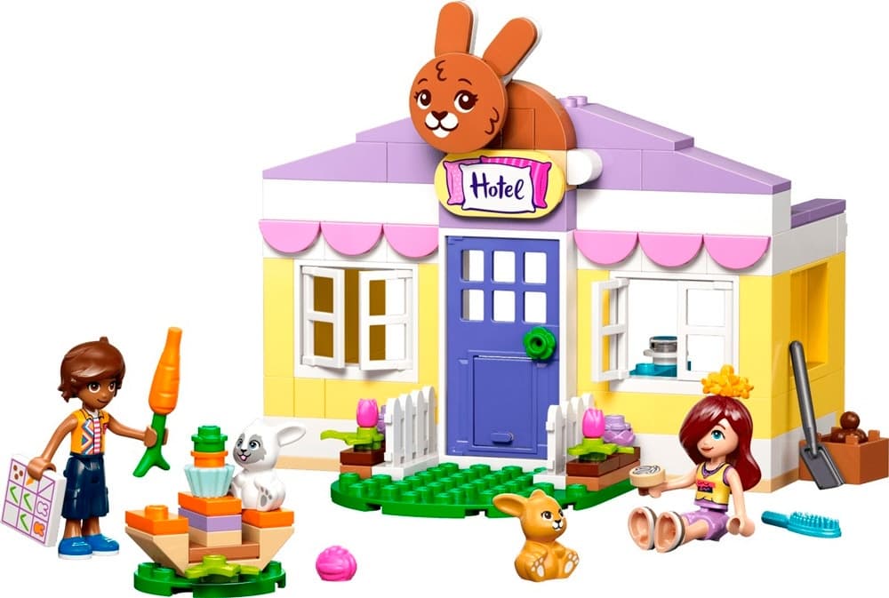 Hotel de Coelhos Heartlake City Lego Friends - 42679 (161 Peças)