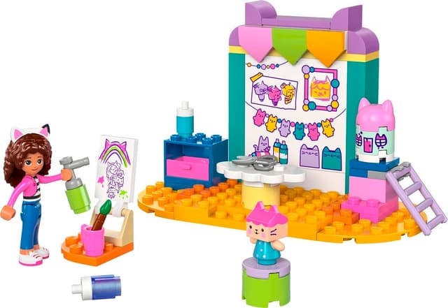 Blocos de Montar Lego Gabby's Dollhouse Crafting With Baby Box 10795 60 Peças