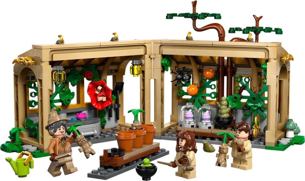 Bloco de Montar Lego Harry Potter Castelo de Hogwarts Aula de Herbologia - 76445 (390 Peças)