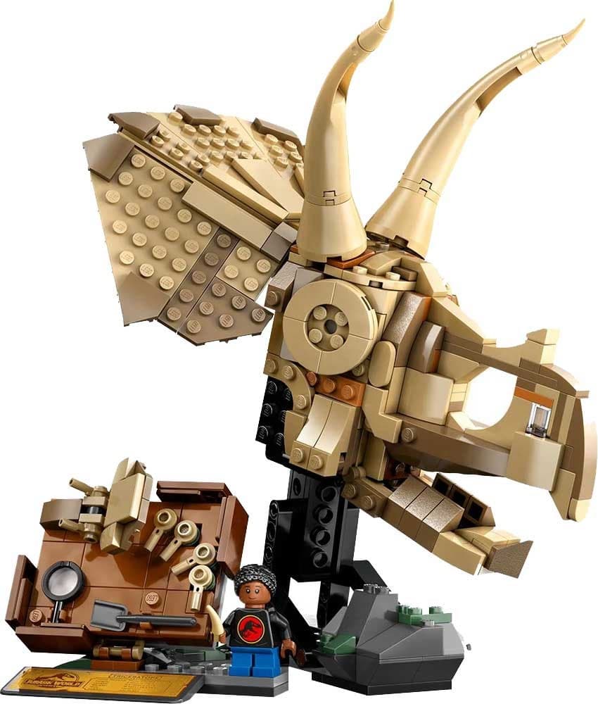 Blocos de Montar Lego Jurassic World Triceratops Skull - 76969 (468 Peças)