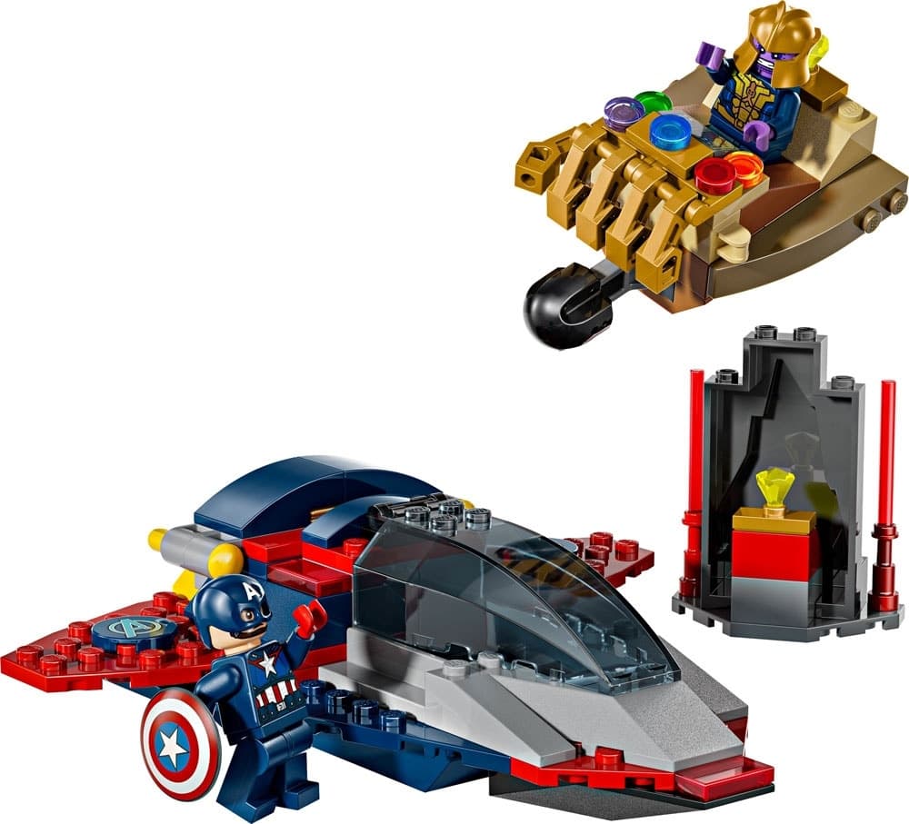 Blocos de Montar Lego Marvel Captain America Vs. Thanos - 76319 - (107 Peças)