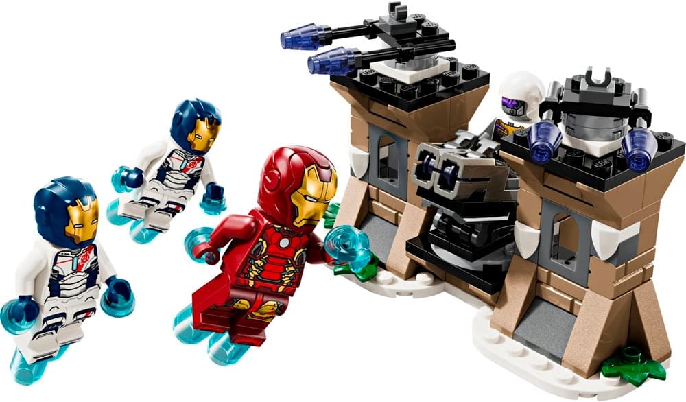 Blocos de Montar Lego Marvel Iron Man & Iron Legion Vs Hydra Soldier 76288 (135 Peças)