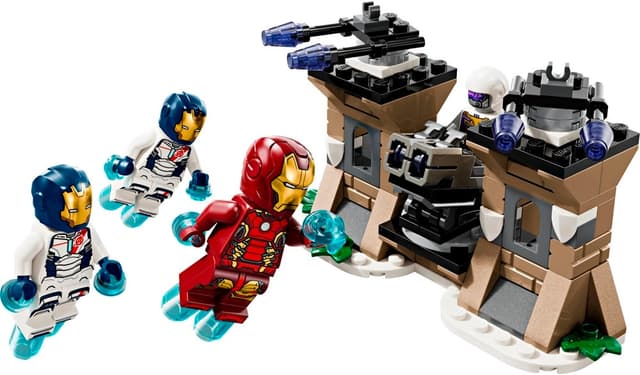 Blocos de Montar Lego Marvel Iron Man & Iron Legion Vs Hydra Soldier 76288 (135 Peças)