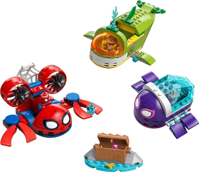Blocos de Montar Lego Marvel Spidey: Underwater Vehicles - 11207 (154 Peças)