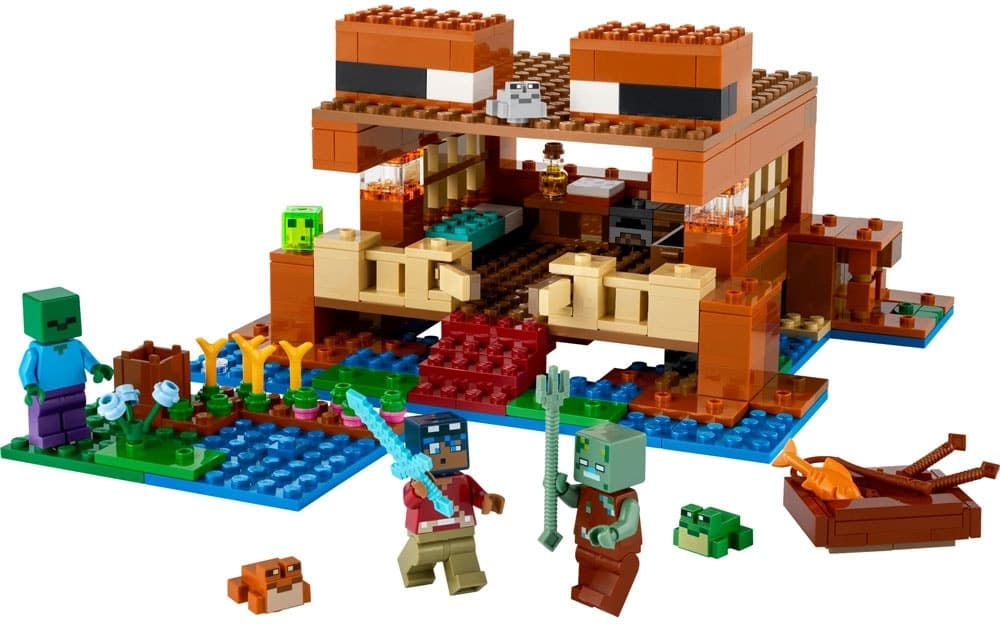Blocos de Montar Lego Minecraft The Frog House 21256 (400 Peças)