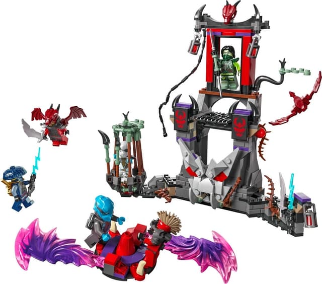 Blocos de Montar Lego Ninjago Dragons Rising Dragonian Storm Village - 71841 (305 Peças)