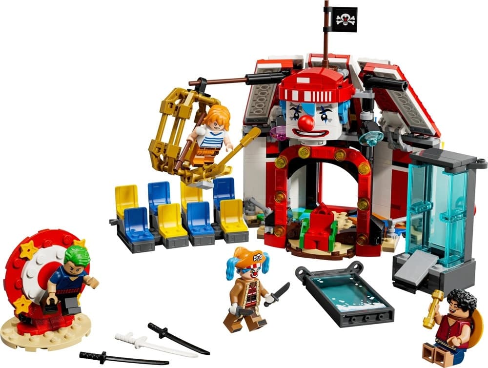 Blocos de Montar Lego One Piece Buggy The Clown's Circus Tent - 75637 - (573 Peças)