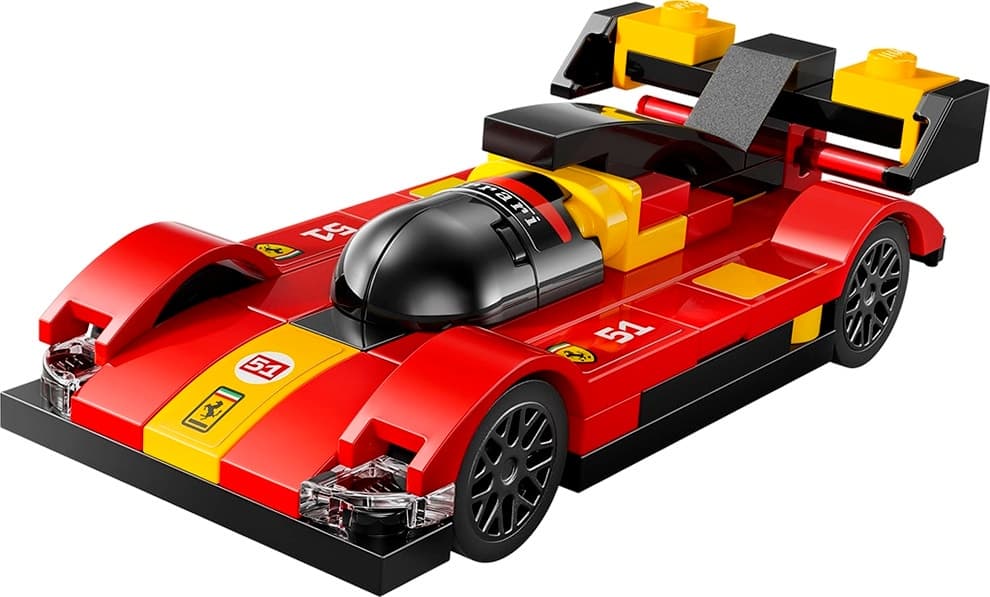 Blocos de Montar Lego Speed Champions Ferrari 499P-Hypercar - 30709 (62 Peças)