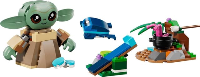 Blocos de Montar Lego Star Wars Grogu's Homestead - 75443 (107 Peças)