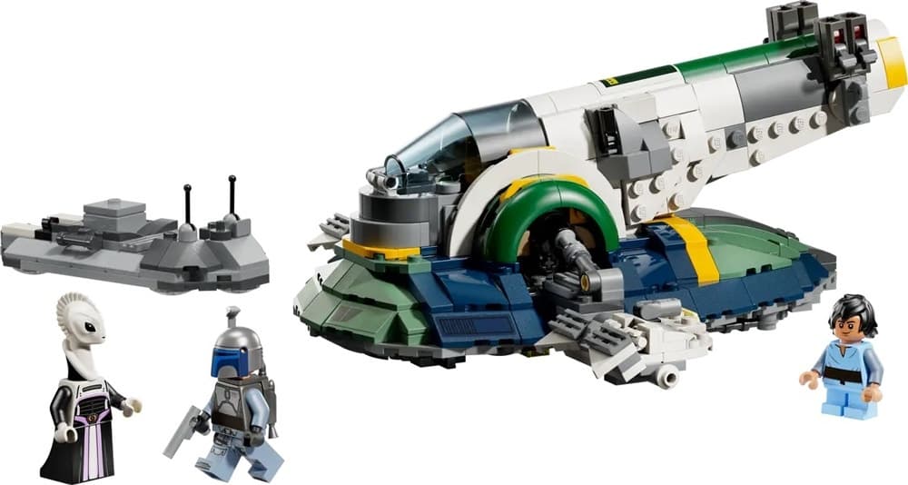 Blocos de Montar Lego Star Wars Jango Fett's Starship - 75433 - (707 Peças)