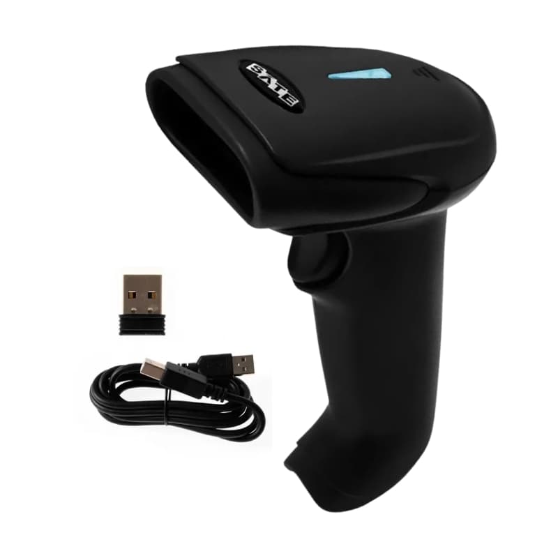 Leitor de Código de Barras Satellite A-Scan02 1D/2D USB Wireless 2.4G