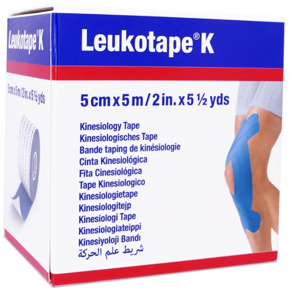 Fita Adesiva Essity Leukoplast 5CM X 5M Azul