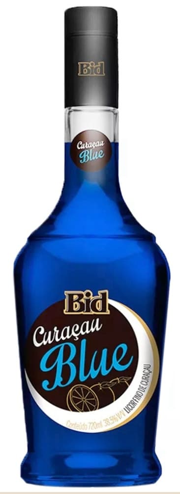 Licor Bid Curaçau Blue 720ml 38,5%Alc