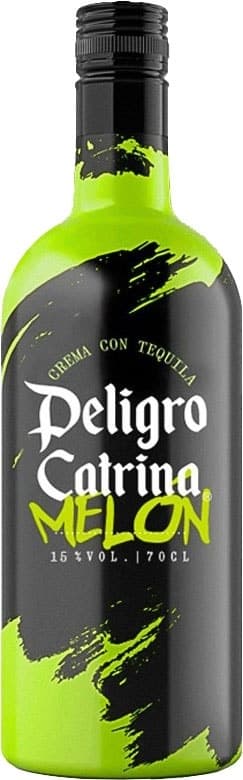 Licor Creme com Tequila Peligro Catrina Melão - 700mL