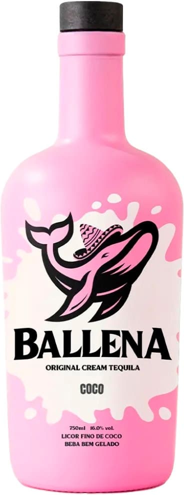 Licor Ballena Coco Cream Tequila 750mL