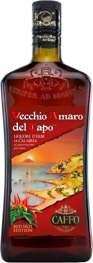 Licor Vecchio Amaro Del Capo Red Hot Edition - 700mL