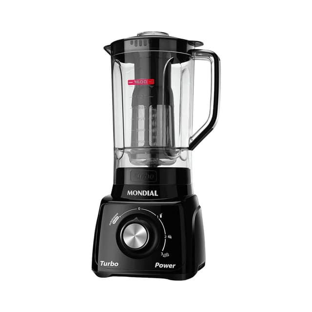 Liquidificador Mondial Turbo Power L-99FB 2.2L 500W 220V Preto