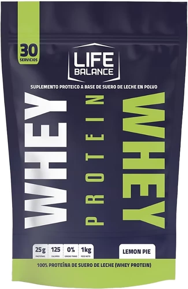 Whey Protein Life Balance Sabor Limão 1Kg