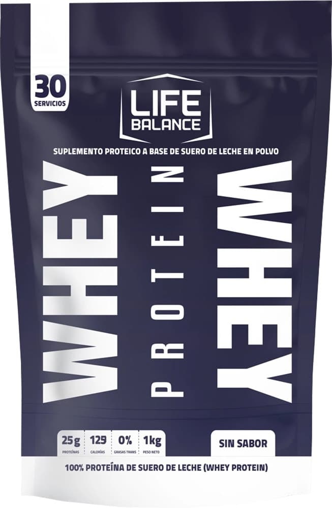 Whey Protein Life Balance Sem Sabor - 1Kg