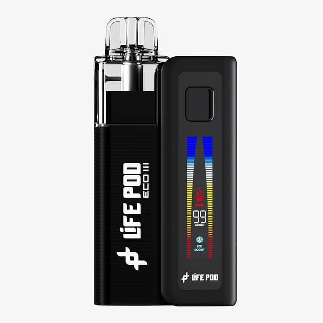Kit Pod Descartável Life Pod Eco Iii Open System 0.8ml 5ml