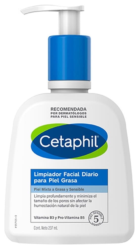 Limpador Facial Cetaphil Pele Mista e Oleosa - 237mL