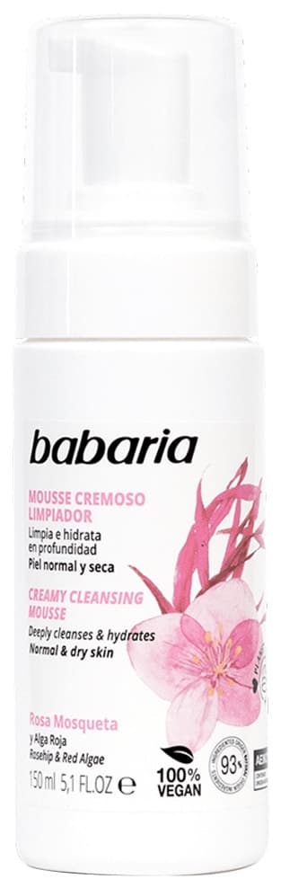 Limpador Facial Babaria Rosa Mosqueta 150mL