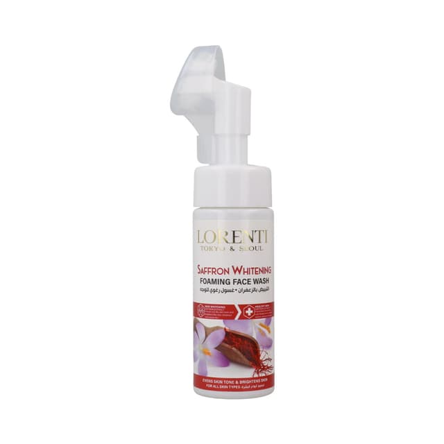 Limpador Facial Lorenti Saffron Branqueador Espumante 150ml